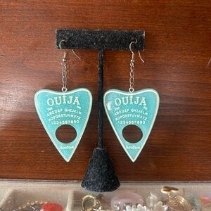 Ouija board earrings Halloween